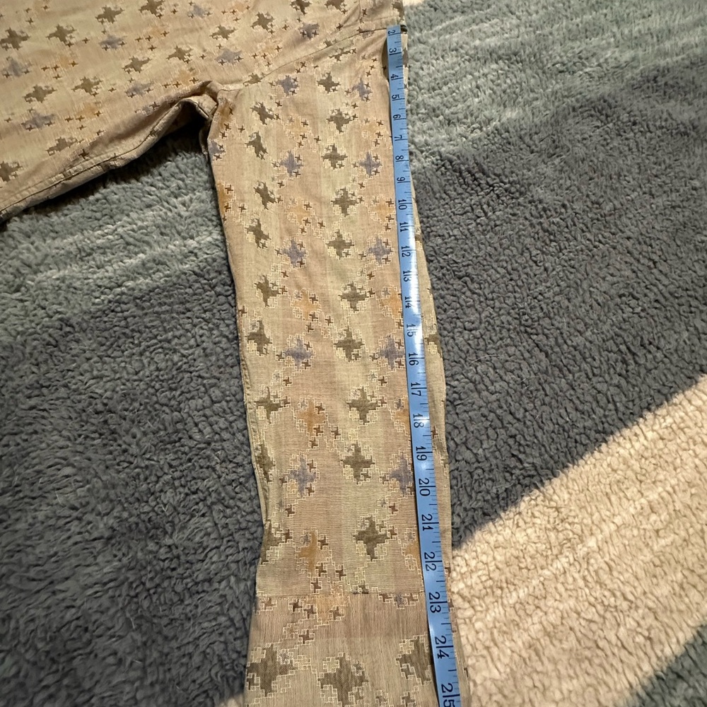 Jhane Barnes Multicolor Patterned Casual Button D… - image 3